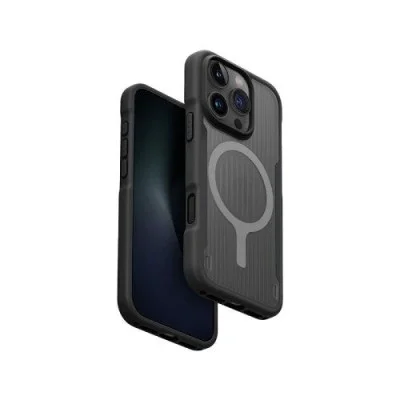 Cover Iphone 16 Pro Magclick Charging Combat Active Uniq Hybrid - Black
